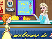 Elsa Ice Cream Shop