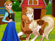 Anna at the Horse Farm