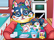Baby Puppy Doctor Game