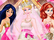 Cinderella Pink and Gold Wedding