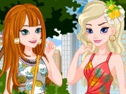 Elsa And Anna Summer Matching Outfits