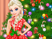 Elsa Decorate Christmas Tree