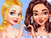 Princesses as Gorgeous Bridesmaids