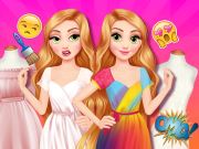 Princesses Outfit Coloring